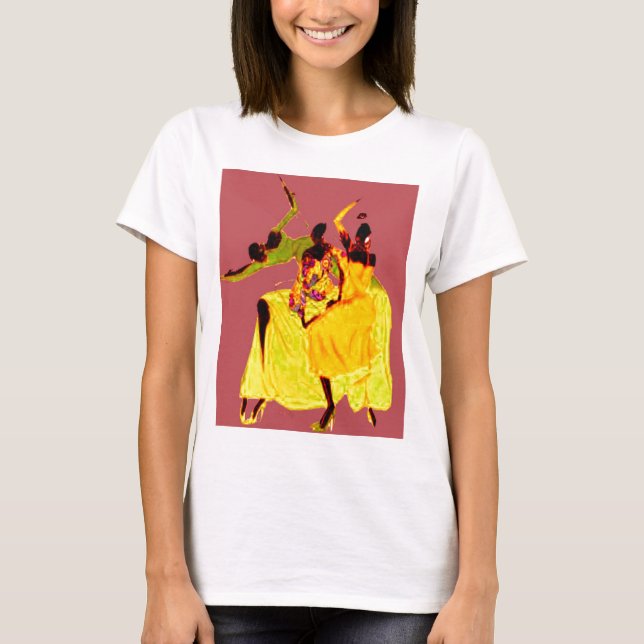 AFRO- DANSARE TEE SHIRT (Framsida)