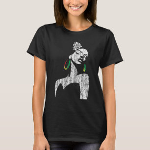 Afro Diva Black Girl Magic Afrika Natural Melanin T Shirt