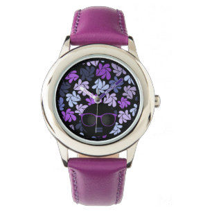 Afro Diva Lila Armbandsur