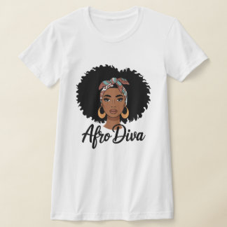 Afro Diva T Shirt