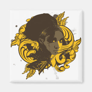 Afro- Divamagnet Magnet