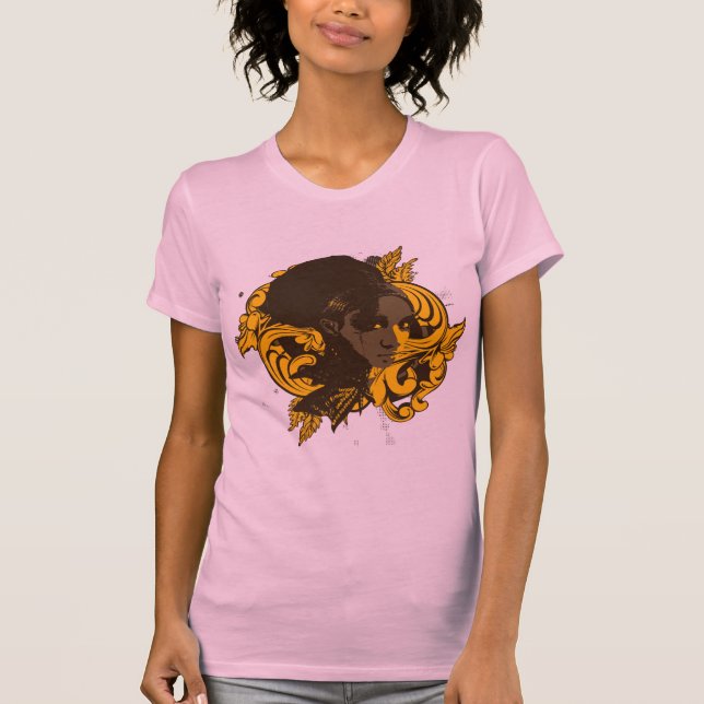 Afro- DivaT-tröja T-shirt (Framsida)