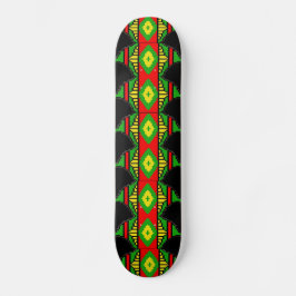 Afro Eccentric 7 7/8" Skateboard Bräda 20,5 Cm