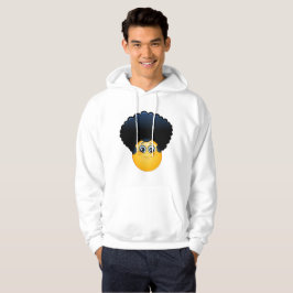 afro emoji manar hoodie hoode sweatshirt hoody