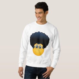 afro emoji manar sweatshirt