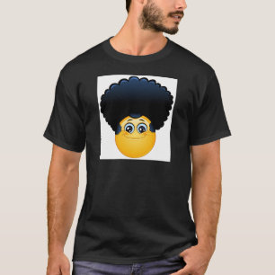 afro emoji tröja