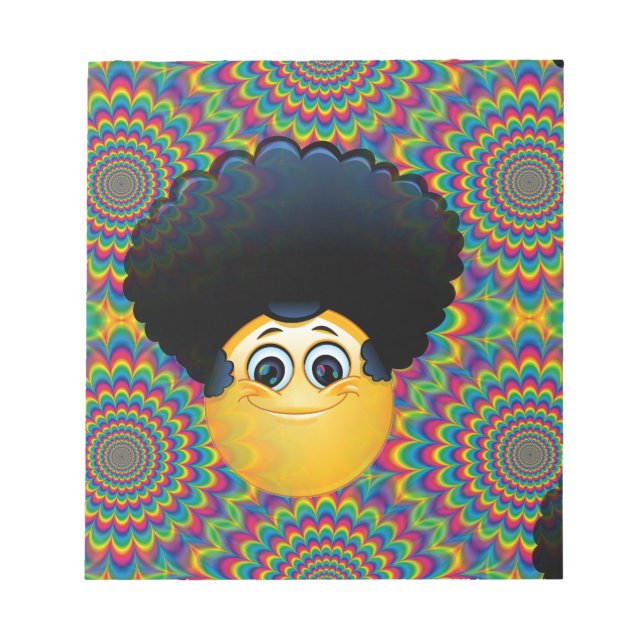 afro emojis anteckningsblock (Framsida)