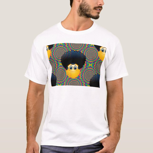 afro emojis tee (Framsida)