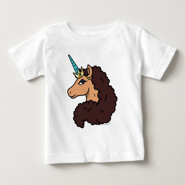 Afro Enhörning | Divine T Shirt (Framsida)
