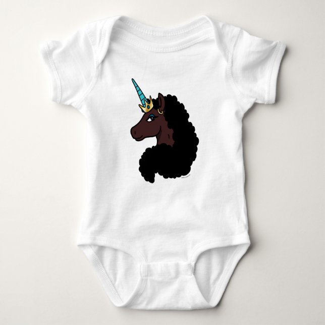 Afro Enhörning | Magical T Shirt (Framsida)