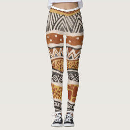 Afro Excentrisk ImaBossKläder Leggings
