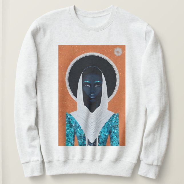 Afro framtid t shirt (Design framsida)