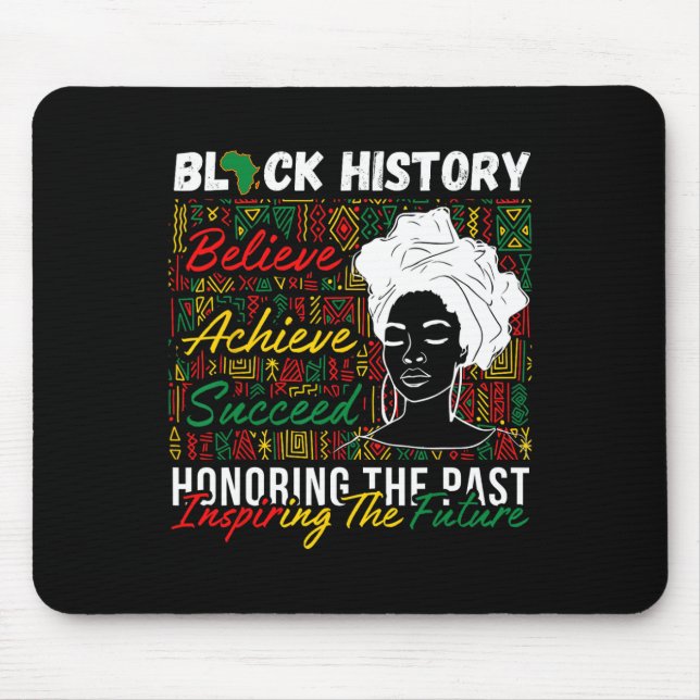 Afro Girl Honoring Past Inspirating Future Black Musmatta (Framsidan)