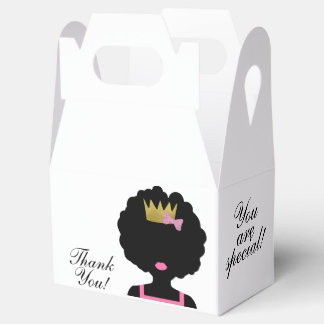 Afro Girl Party Box Presentaskar