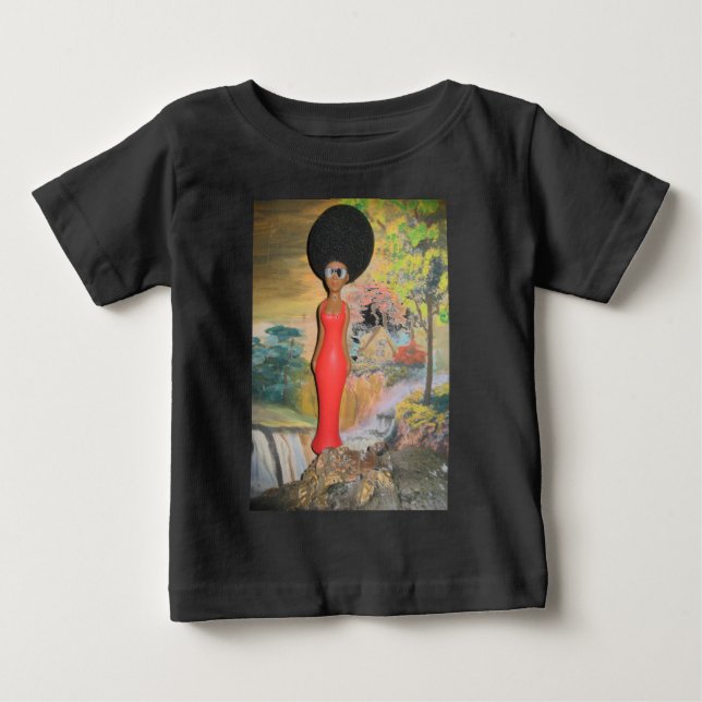 Afro Glam: En timodig skönhet T Shirt (Framsida)