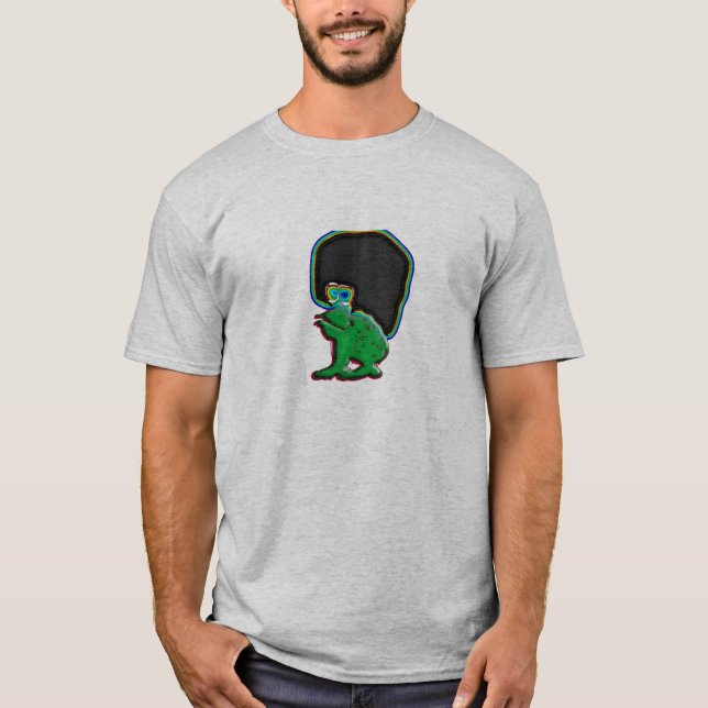 Afro- groda tee shirt (Framsida)