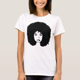 Afro- gudinnakvinna T-tröja T Shirt