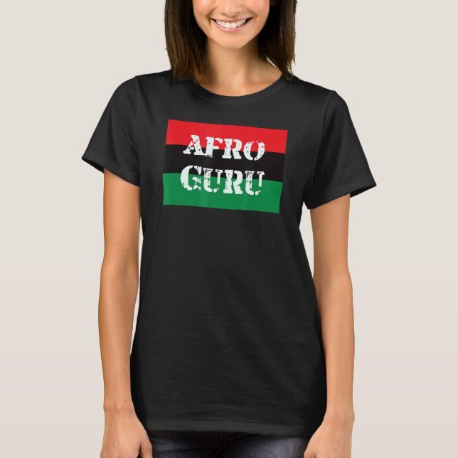 Afro Guru T Shirt (Framsida)