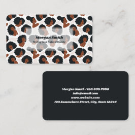 Afro Hair Braids Visitkort