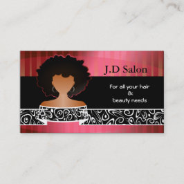 Afro Hair Salon businesscards Visitkort