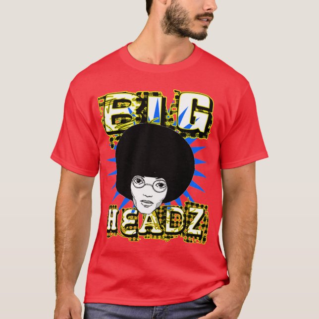 AFRO- HEADZ TEE SHIRT (Framsida)