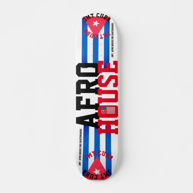 AFRO HOUSE JMT CUBA 7 3/4-tums Skateboard Deck (Framsida)