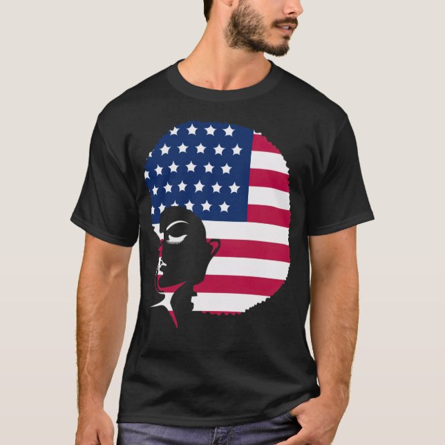 AFRO humor artsy T Shirt (Framsida)