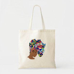 Afro Karibiska drottningen Tygkasse