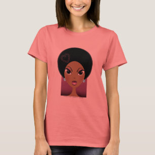 Afro- kärlek tee