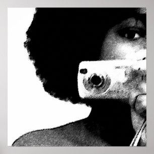 Afro- konstnär poster