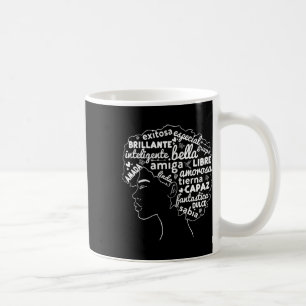 Afro Latina Pride Gift Afro-latino Black History M Kaffemugg