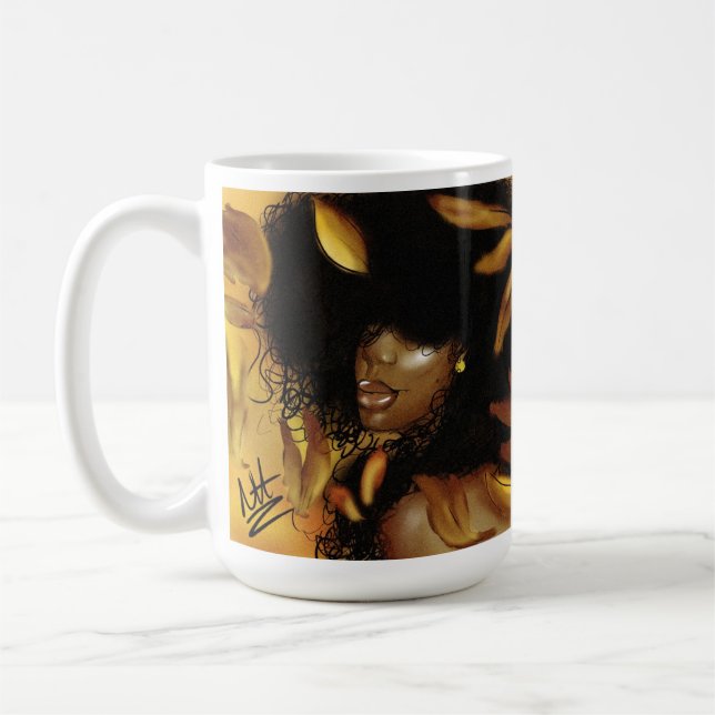 Afro (Löv) Kaffemugg (Vänster)