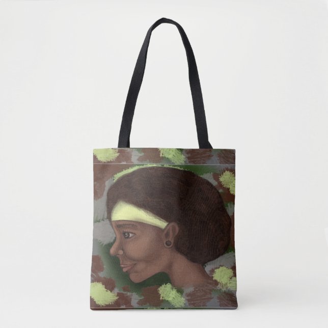 Afro mamma tygkasse (Framsida)