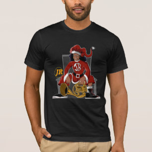 Afro, med en klassisk unge. Blue Jimmy Jr T Shirt