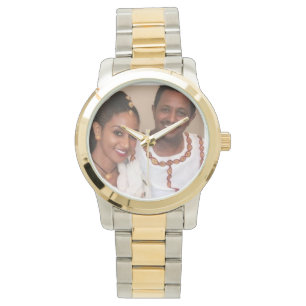 Afro- nalle & hans fru armbandsur