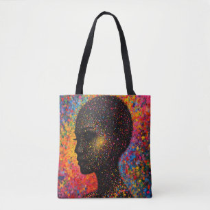 Afro Nebula Whisper – Black History Firande Tygkasse