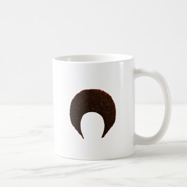 Afro Orange MUSEUM Zazzle-gåvor Kaffemugg (Höger)