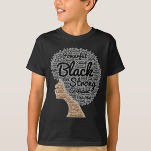 Afro Ord Art Black History Month T Shirt