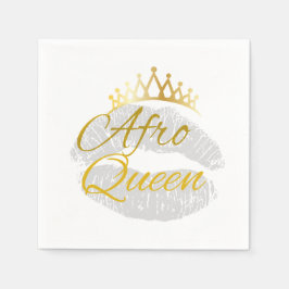 Afro Party Napkins Pappersservett