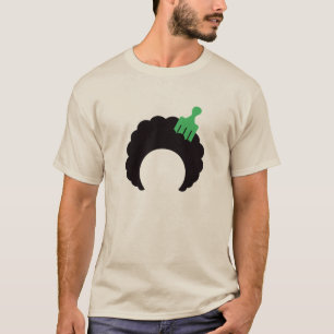 Afro- plocka t-shirt