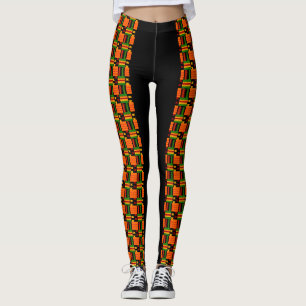 Afro- pop leggings