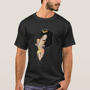 Afro Queen African Women 2 T Shirt