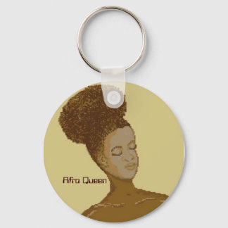 Afro Queen Nyckelring