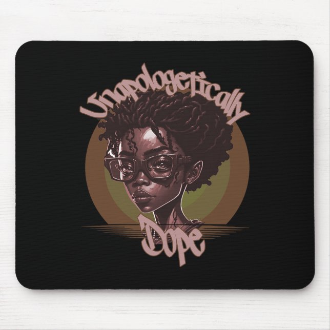 Afro Queen Unapologetical Dope Black History Mon Musmatta (Framsidan)