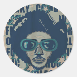 AFRO RUNT KLISTERMÄRKE