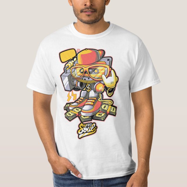 Afro Soul T Shirt (Framsida)