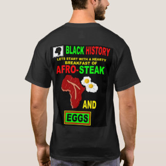AFRO STEAK OCH ÄGG T SHIRT