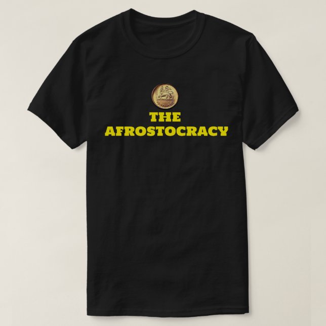 AFRO STOCORACY Basic Mörk T-Shirt (Design framsida)