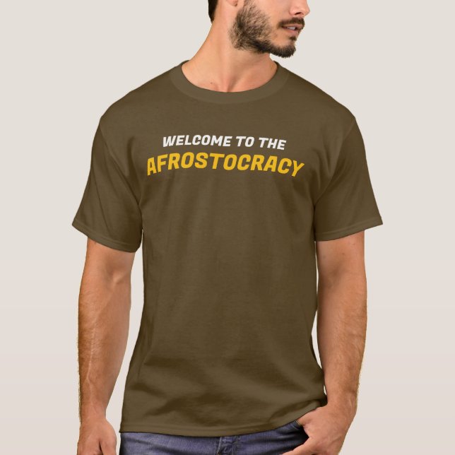 AFRO STOCRACY T-Shirt (Framsida)