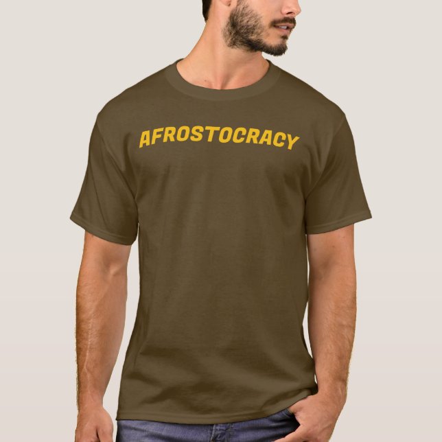AFRO STOCRACY WS T-Tröja T Shirt (Framsida)